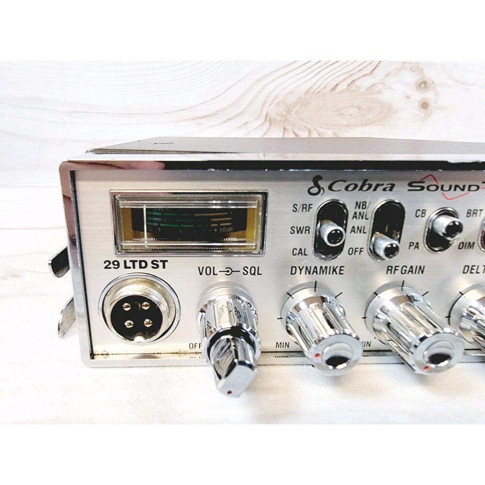 Cobra 29 LTD ST Classic Sound Tracker CB Radio 1998 W/ Mic Tested Vintage - Picture 4 of 16